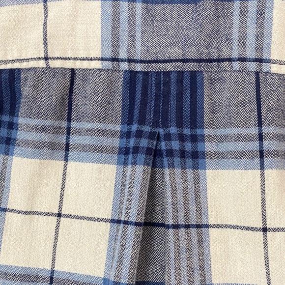 WindRiver Flannel Shirt Plaid with Roll Tab Sleeves - Picture 8 of 8